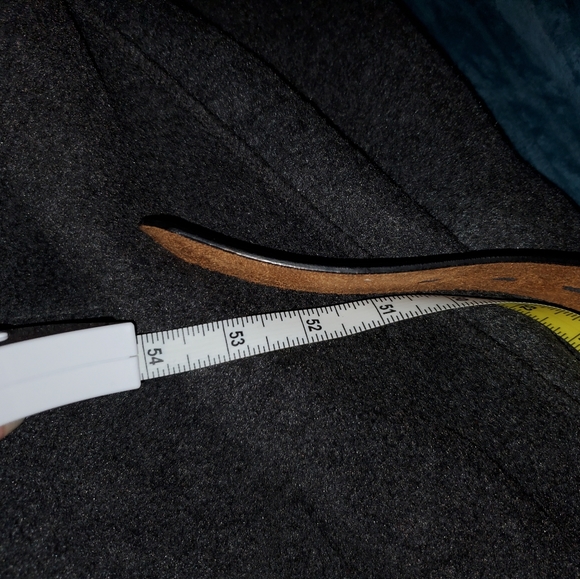 Kingsize Men's Genuine Leather Casual Square Buckle Belt Black US Size 4x - Picture 3 of 5